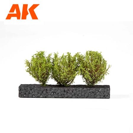 AK Interactive Light Green Trees / Bushes 4-5 cm