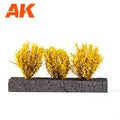AK Interactive Autumn Light Yellow Trees / Bushes 4-5 cm