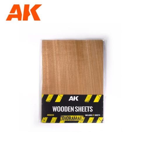 AK Interactive Wooden Sheets A4