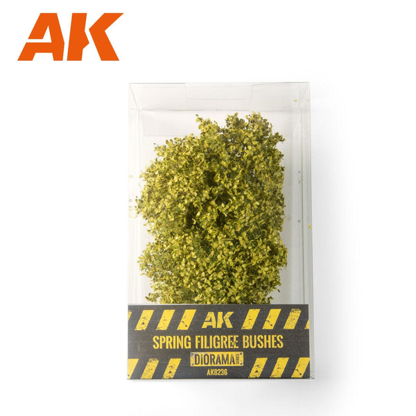 AK Interactive Basing & Dioramas Filligree Bushes - Spring