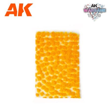 AK Interactive Wargame Tufts 4.5mm - Orange & Yellow
