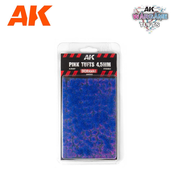 AK Interactive Wargame Tufts 4.5mm - Blue & Pink