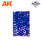 AK Interactive Wargame Tufts 4.5mm - Blue & Pink