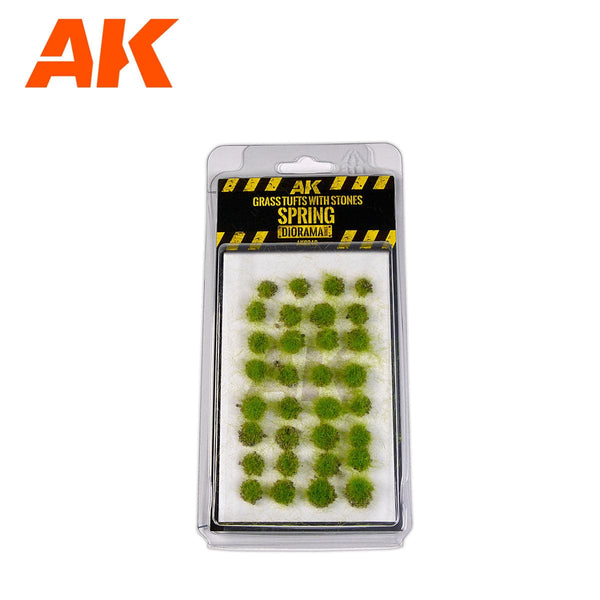 AK Interactive Tufts with Stones - Spring