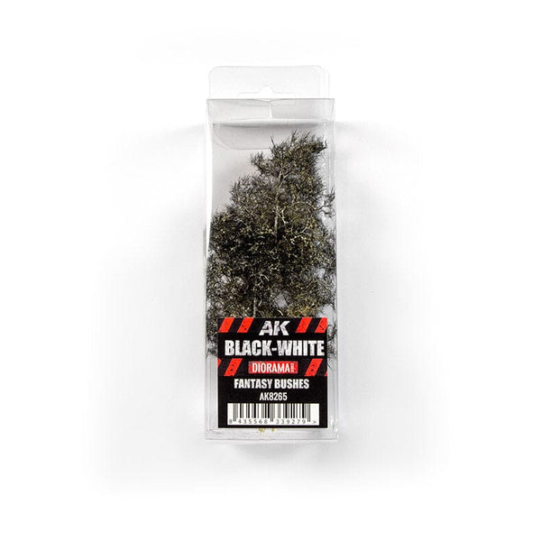 AK Interactive Basing & Dioramas 1/35 Fantasy Bushes - Black-White