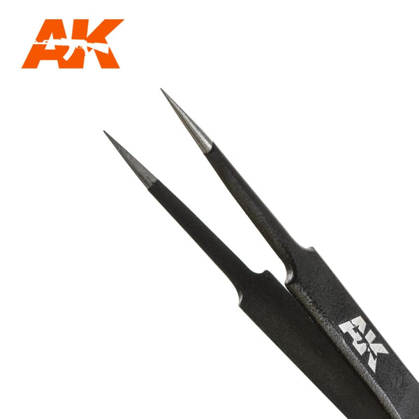 AK Interactive Precise Straight Tweezers