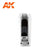 AK Interactive Silicone Brushes - Medium Hard Tip - Medium x5
