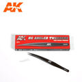 AK Interactive Thin-tipped Angled Tweezers