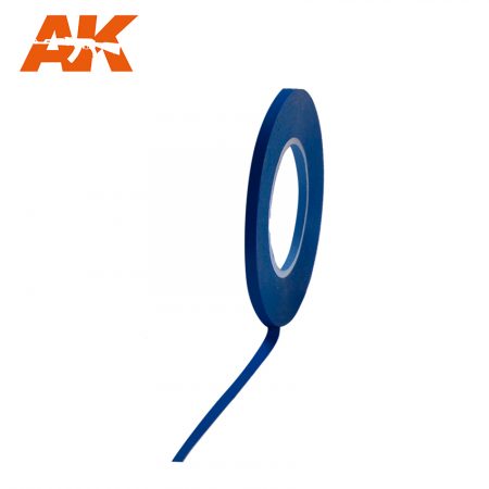 AK Interactive Blue Masking Tape for Curves - 3mm