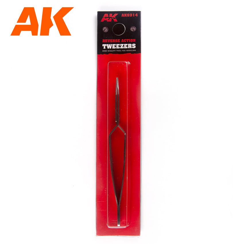 AK Interactive Reverse Action Precision Tweezers