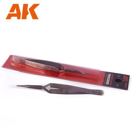AK Interactive Reverse Action Precision Tweezers