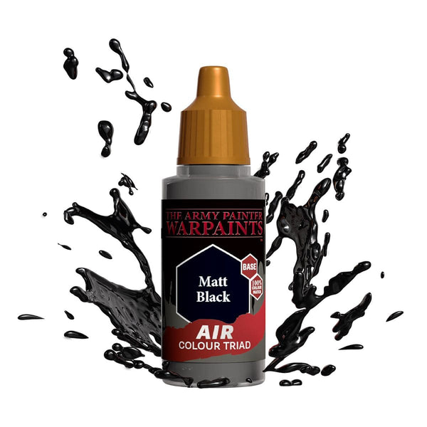 Army Painter Air 18ml - Matt Black