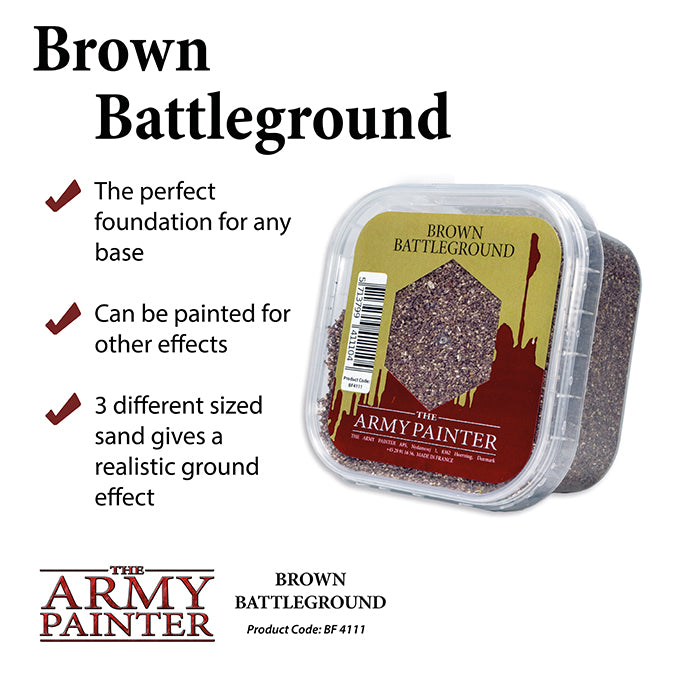 Battlefields Basing: Brown Battleground