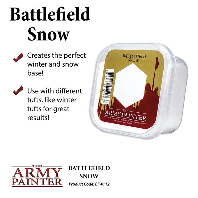 Battlefields Basing: Snow