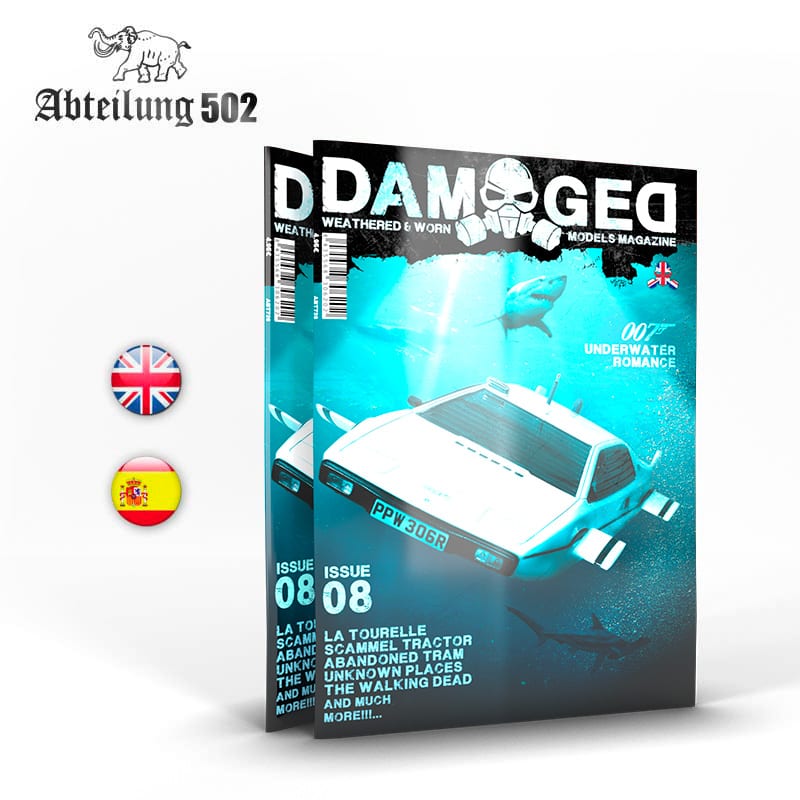 Abteilung 502 DAMAGED issue 08 - Worn and Weathered Models Magazine