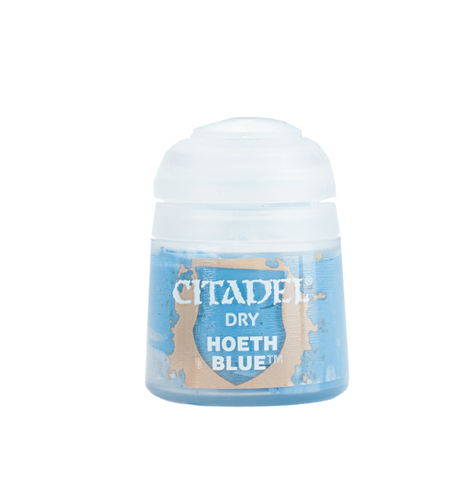 DRY PAINT: HOETH BLUE.