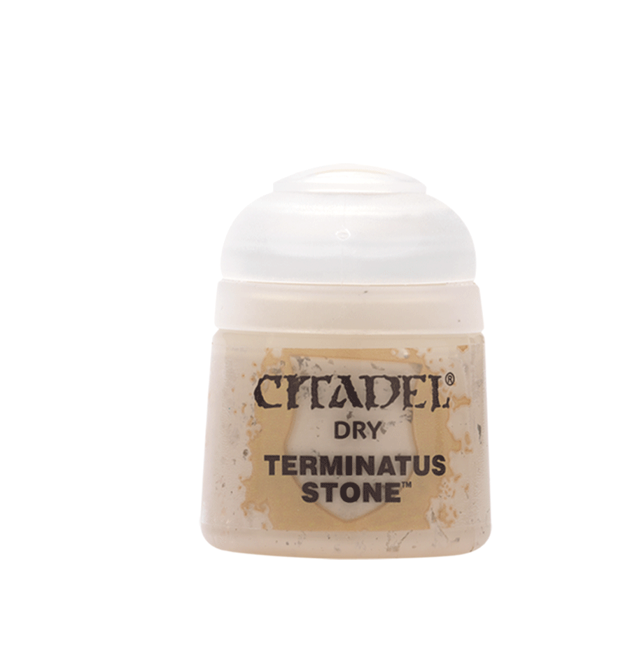 DRY PAINT: TERMINATUS STONE.