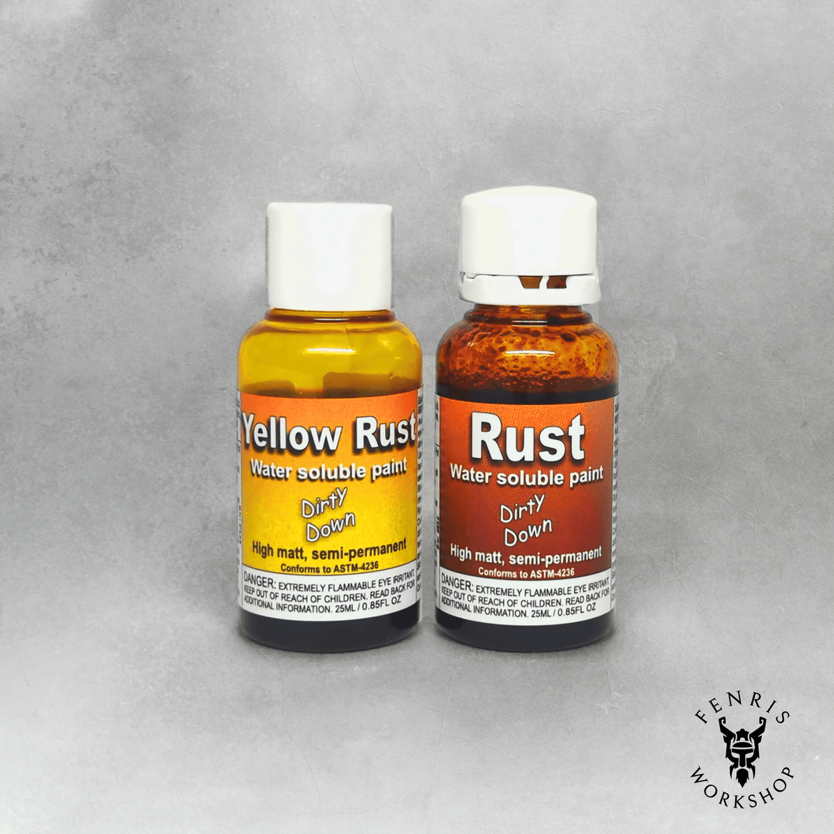 Dirty Down DUO - Rust & Yellow Rust paints - Ultra Realistic Effects ...