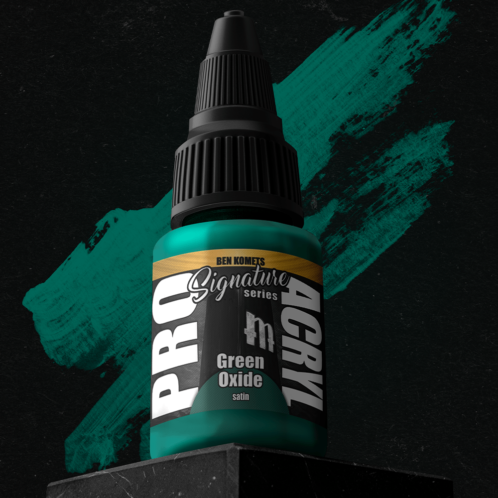 Pro Acryl Signature Series S16 Green Oxide Satin Paints