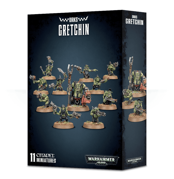 Orks Gretchin and Runtherd.