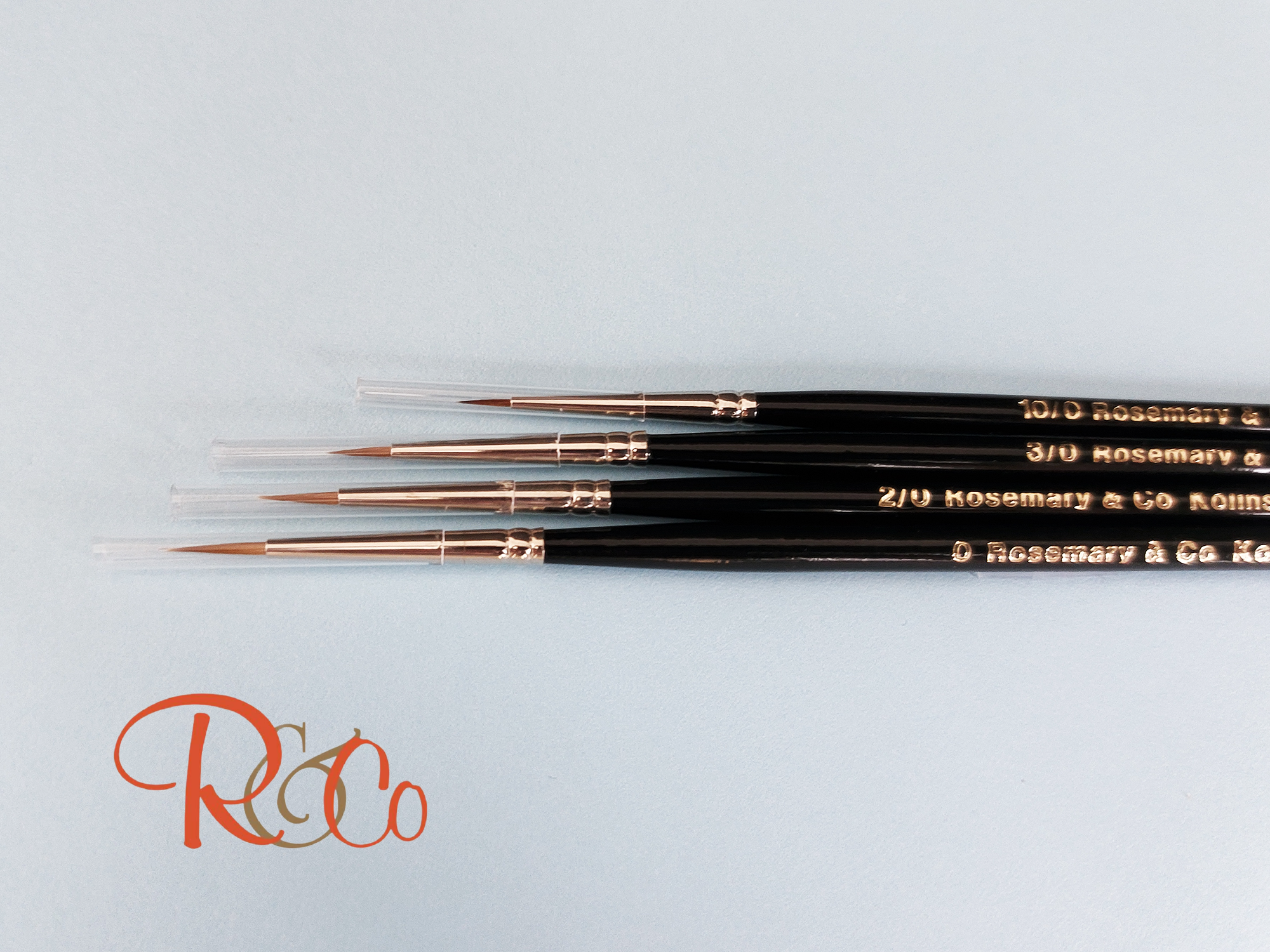 Rosemary & Co Kolinsky Sable Brushes – Series 33 – The Miniature Painting  Shop