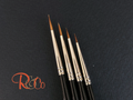 Rosemary & Co Series 33 - Kolinsky Sable - Detail Brush Kit (Size 10/0, 3/0, 2/0 & 0)
