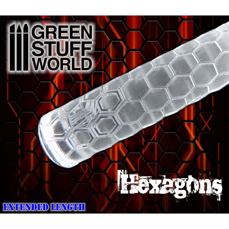 GSW Rolling Pin - Hexagons