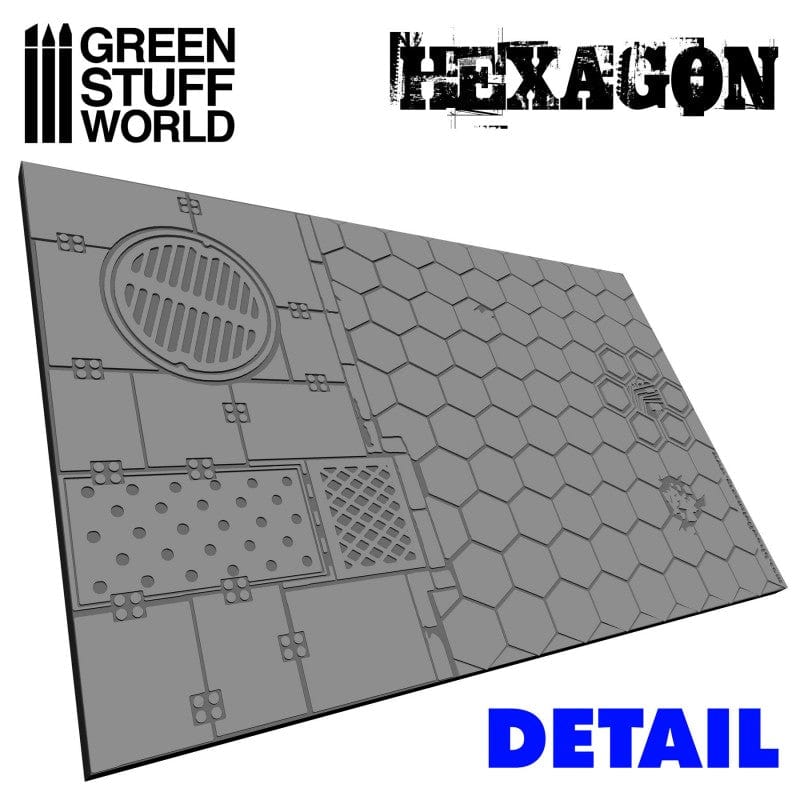 GSW Rolling Pin - Hexagons