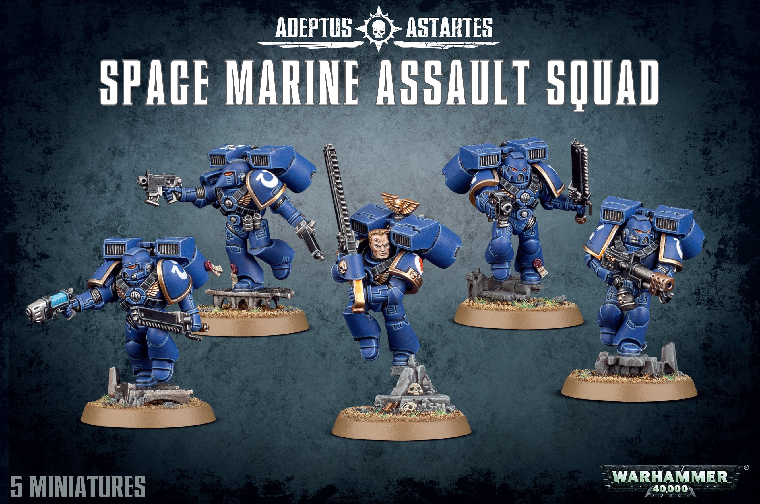 Space Marine Assault Squad.