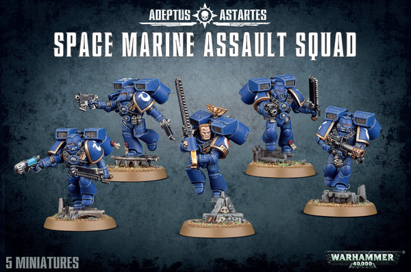 Space Marine Assault Squad.