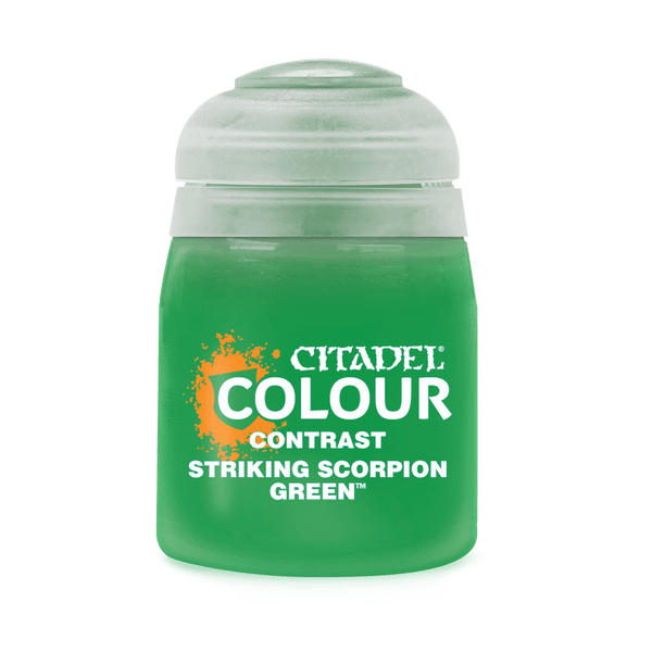 Warhammer Colour Contrast: Striking Scorpion Green