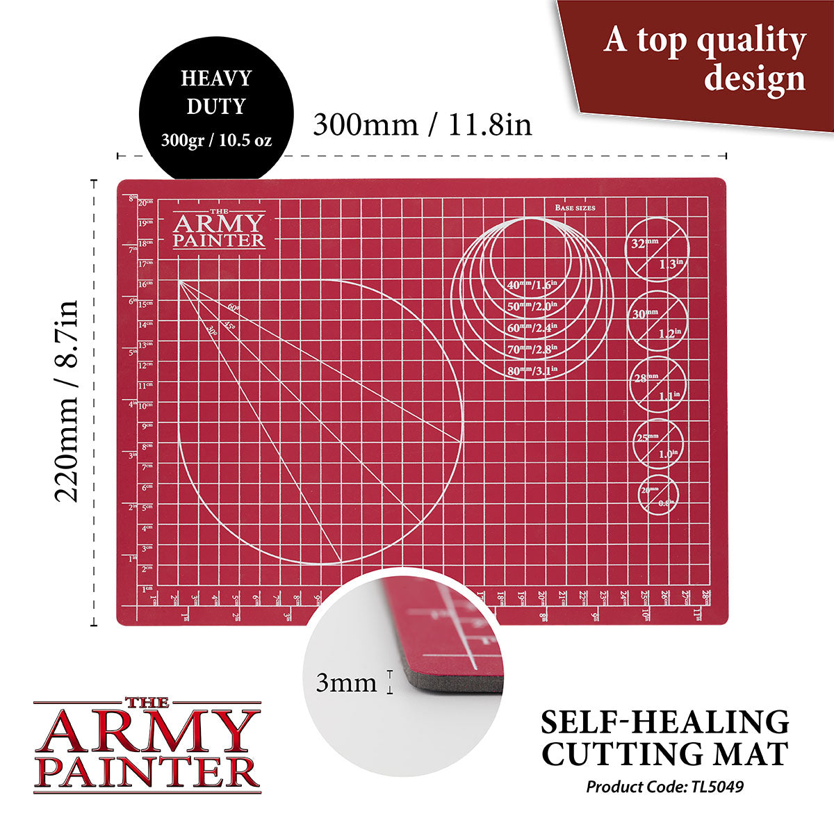 Army Painter Self-healing Cutting mat