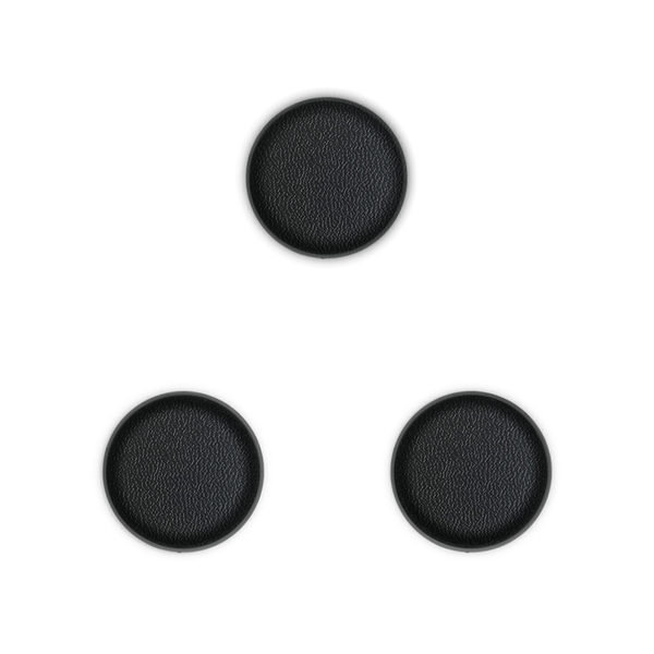 50mm Round Bases x3