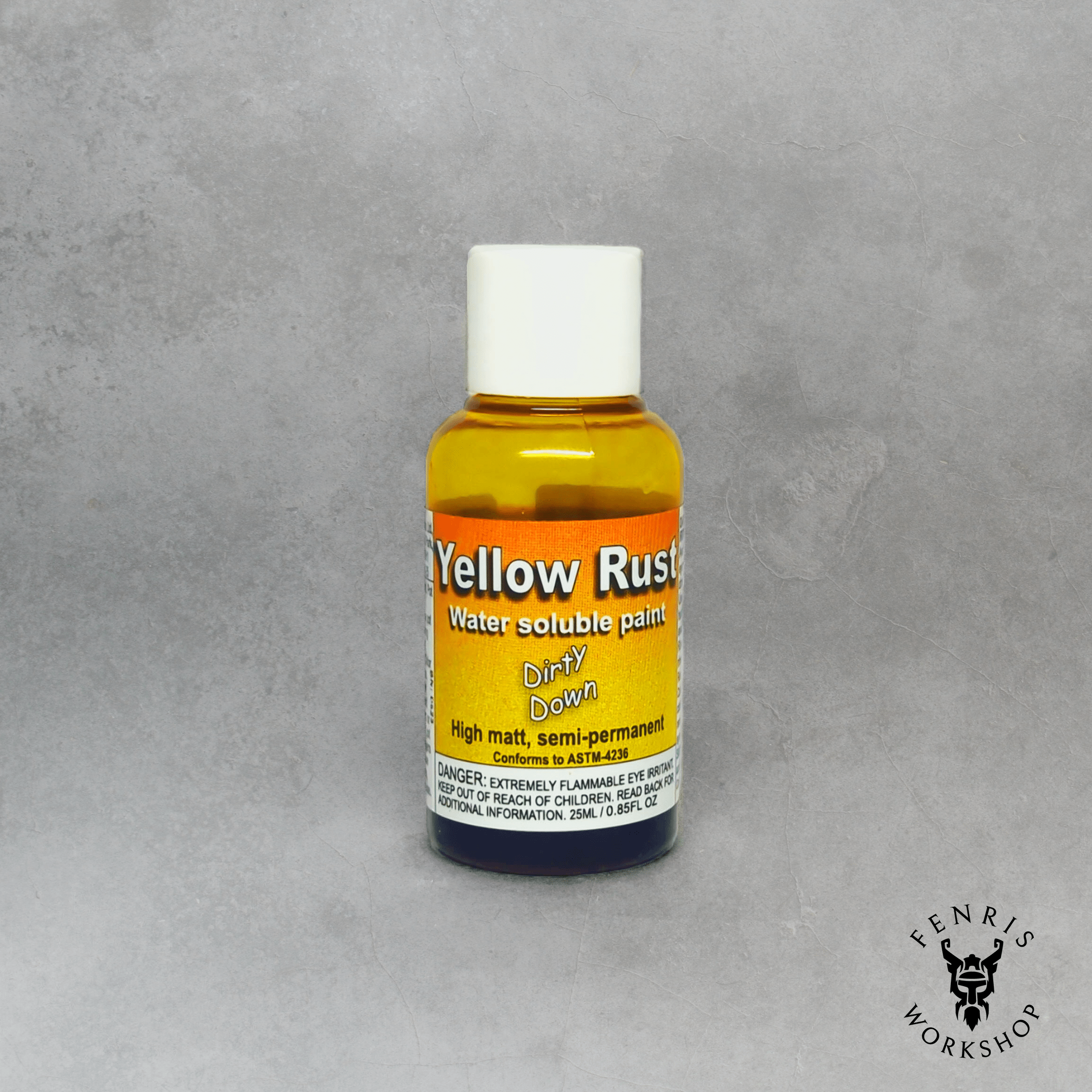 Rust Lab Yellow Create Dirty Down Yellow Rust paint - Ultra Realistic Effects for a cinematic