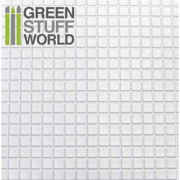 GSW Plasticard - Large Squares Sheet