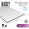 GSW Plasticard - Plain Sheet 1mm x5