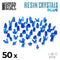 GSW Resin Crystals - Medium BLUE x50