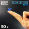 GSW Resin Crystals - Medium BLUE x50