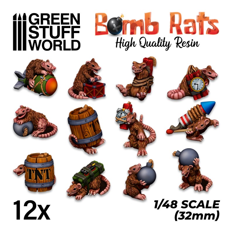 GSW Resin Giant Bomb Rats