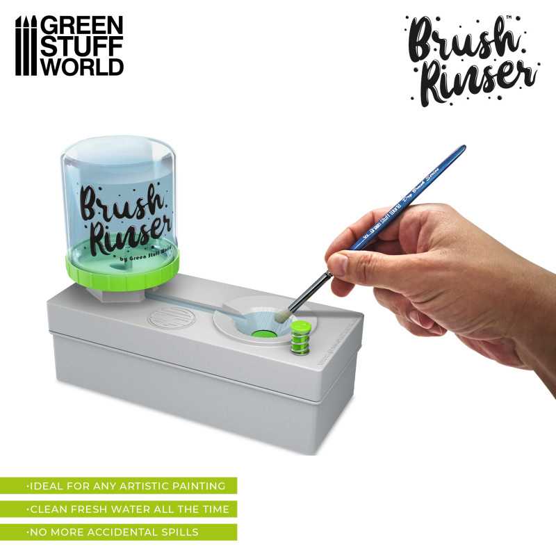 GSW Brush Rinser - Green