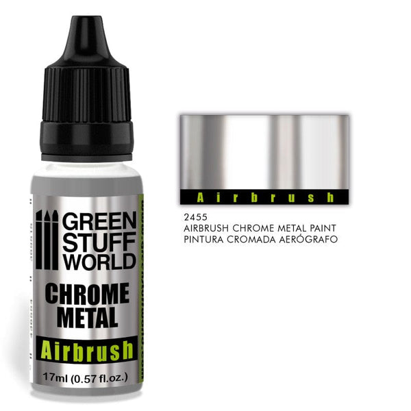 GSW Chrome Metal Paint - Airbrush 17ml
