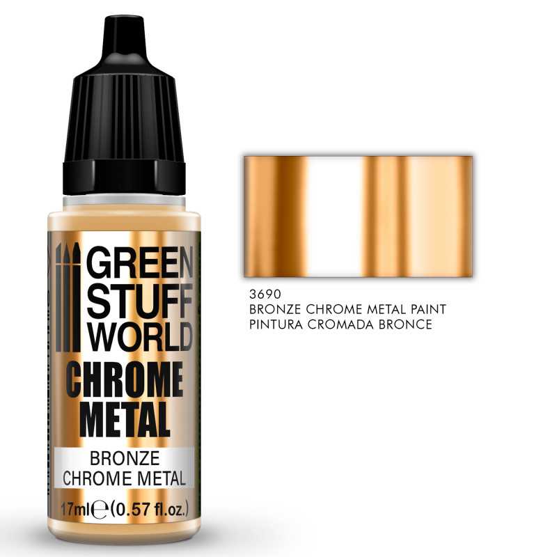 GSW Chrome Metal Paint - Bronze Color 17ml