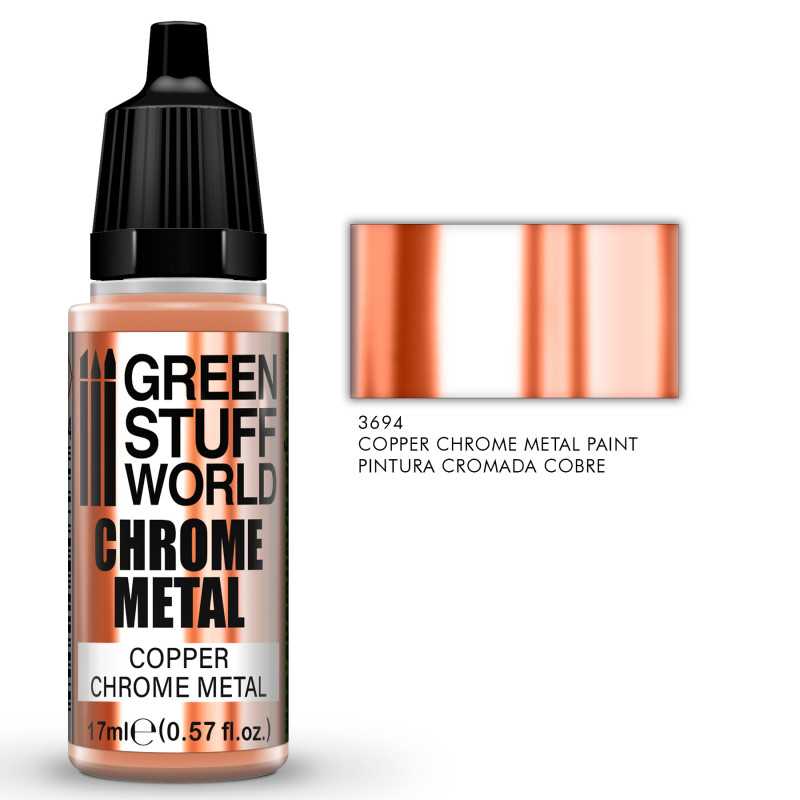 GSW Chrome Metal Paint - Copper Color 17ml