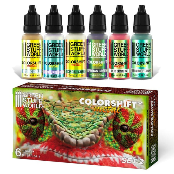 GSW Colorshift Chameleon Acrylic Paint Set #2 x6