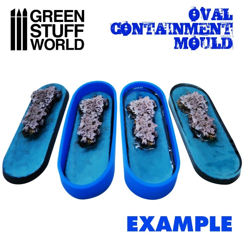 GSW Containment Moulds - Oval Bases x5