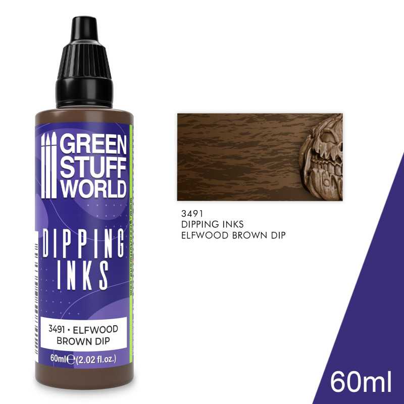 GSW Dipping Ink 60ml - Elfwood Brown