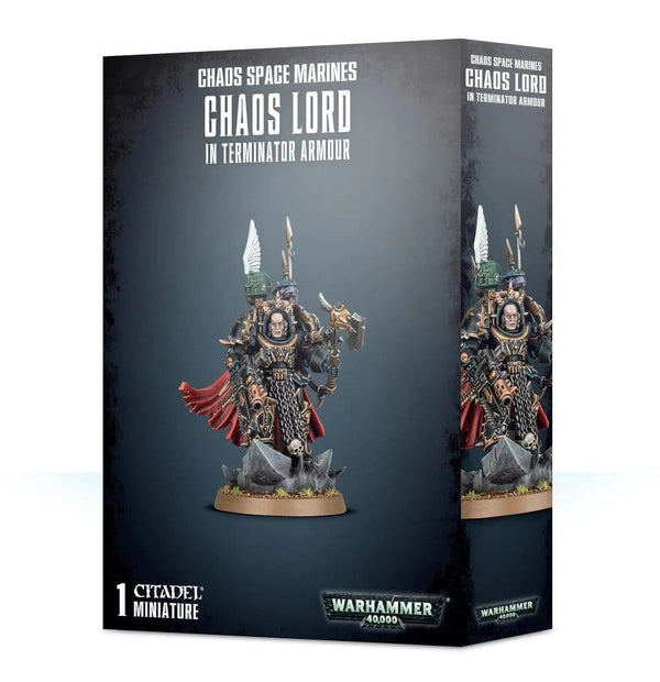 Chaos Space Marines Terminator Lord / Sorcerer Lord / in terminator armour