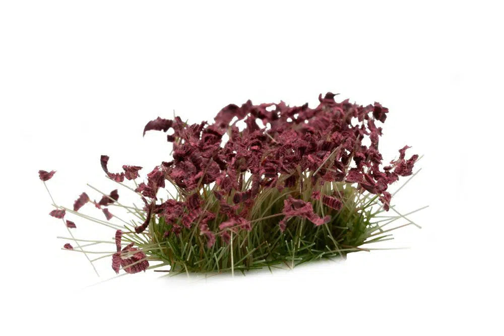 Gamer's Grass Tufts - Wild Dark Purple Flowers