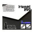 GSW Foamed PVC 1 mm - 200x300mm - 3 sheets