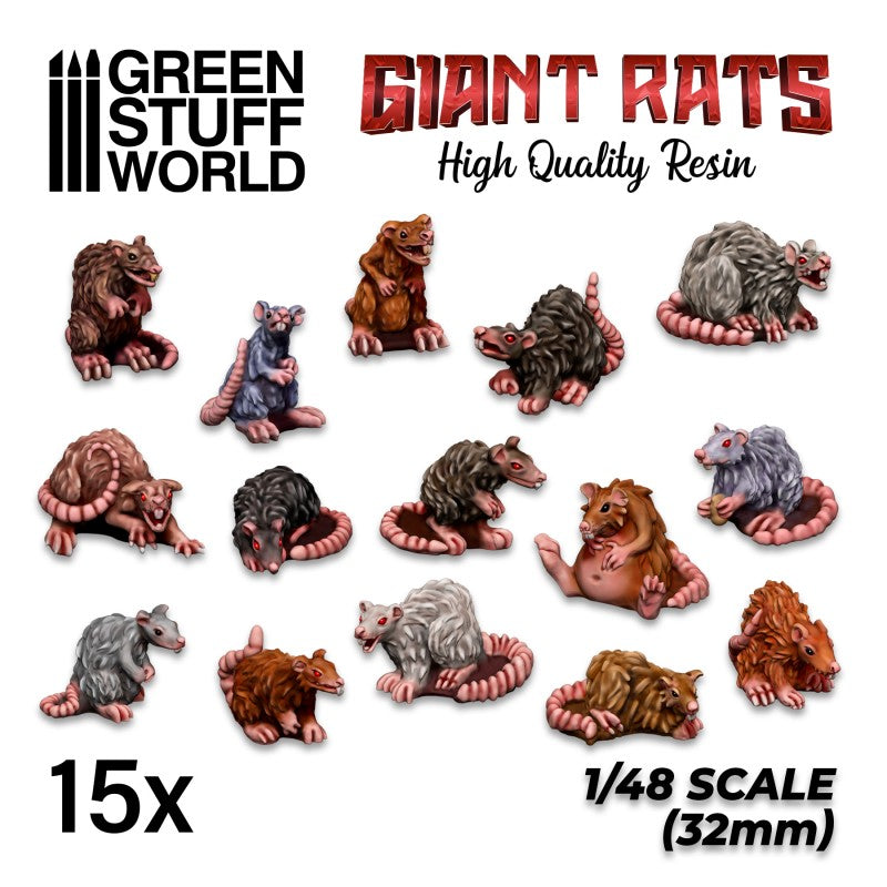 GSW Resin Giant Rats